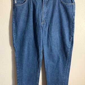 Men’s 44x32 Carhartt Wide-leg Workmen’s Denim Blue Jeans